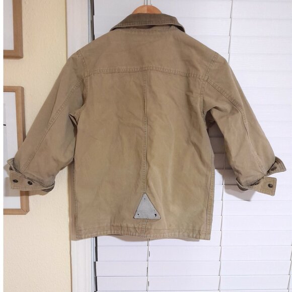 SOLD🔴🔴🔴🔴🔴🔴Vintage  L.L Bean Kid's 4 Pocket  Lined Barn Chore Coat sz 6 - Picture 7 of 8
